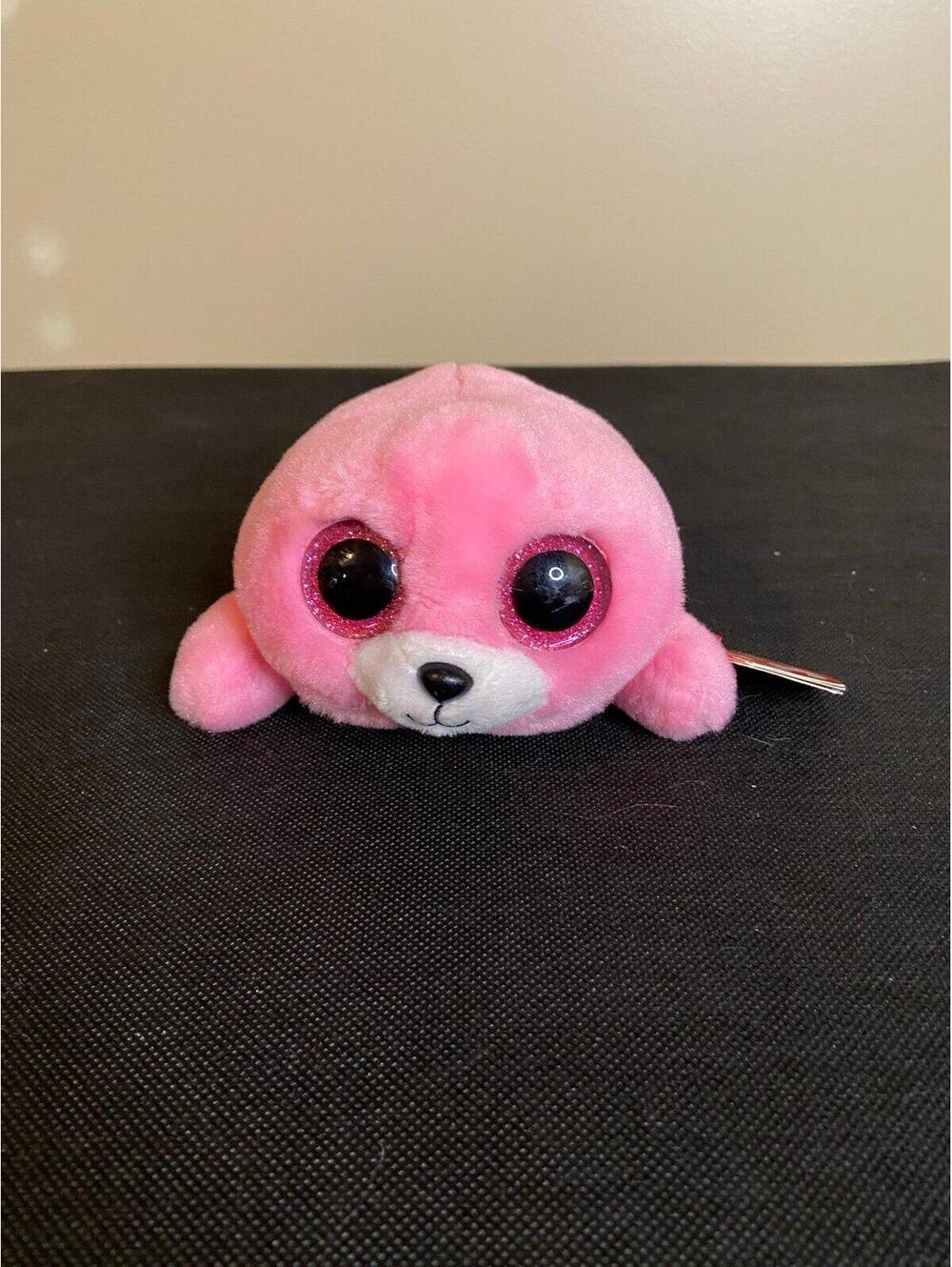 Ty Beanie Pierre the Pink Seal